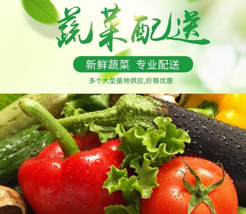 新鲜蔬菜配送，让餐桌充满绿意